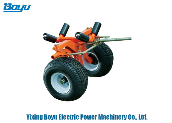 Two Wheel Pole Dolly Pole Line Hardware Cable & Pole Protection