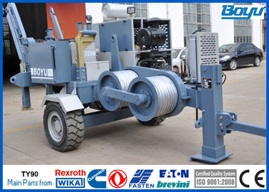 330KV High Voltage Power Line Stringing Equipment Puller 90kN with Cummins Diesel Engine and Rexroth hydraulic System