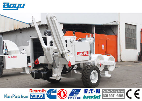 Power Line Stringing Equipment TY150 Max Intermittent Pulling Force 150 kN Hydraulic Puller