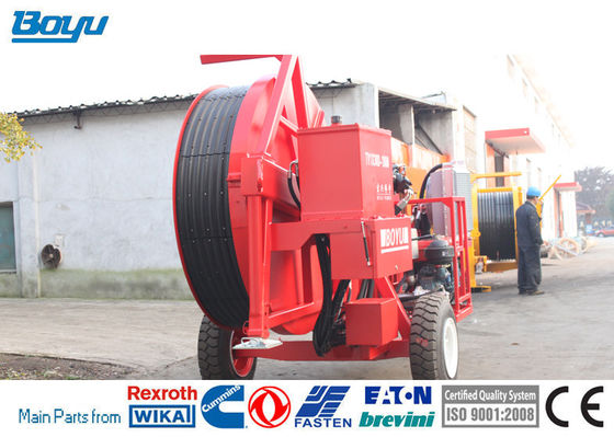 Max Continuous Tension 30 Kn Hydraulic Tensioner Cable Stringing Equipment
