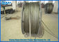 22mm Breakage Tension 320kN Anti twist Wire Rope Galvanized Steel High Voltage Line Stringing
