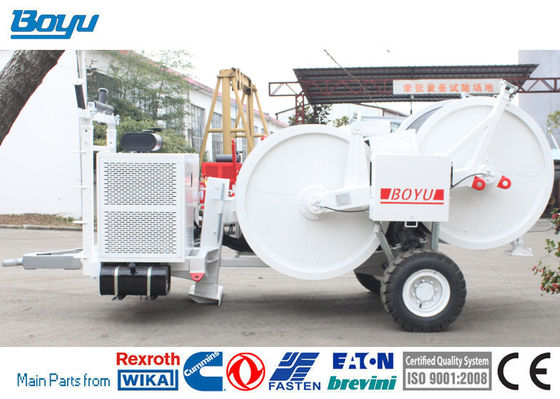97kw Cummins Engine Stringing Hydraulic Wire Tensioner Equipment