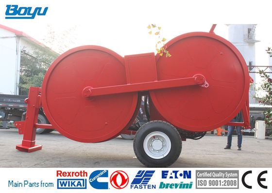 Cable Stringing Equipment TY1x30D-1800 Hydraulic Tensioner With Diesel Engine
